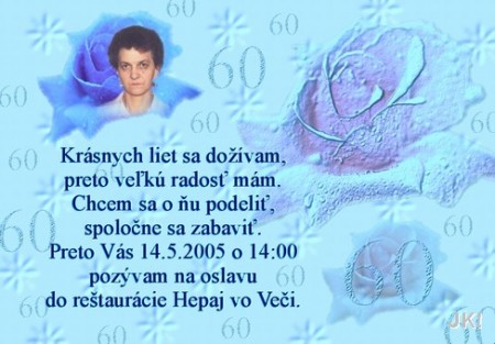 60-tka ešte inak